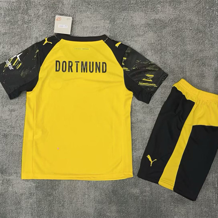 2025-26 Dortmund Home Kids Soccer Jersey