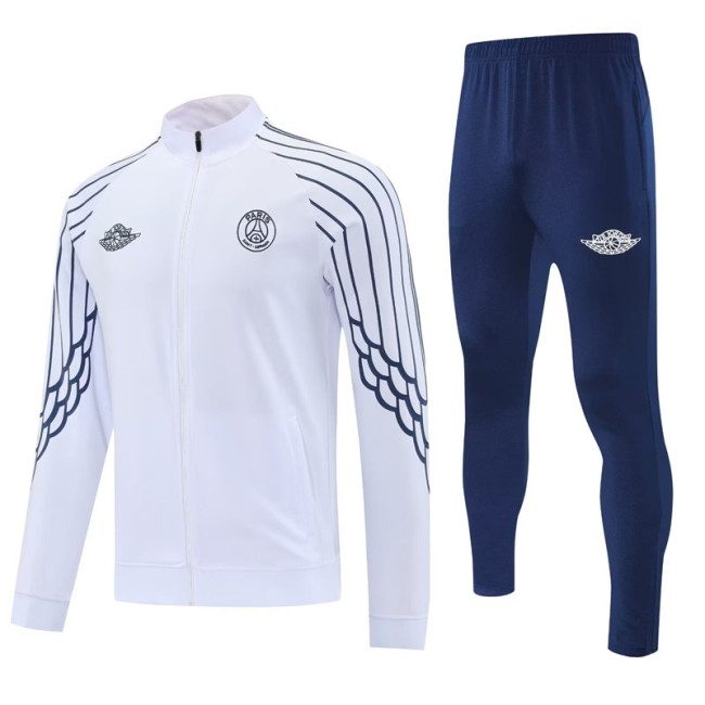 25-26 PSG White Jacket Tracksuit