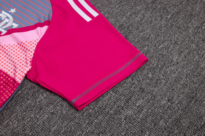 2025-26 Flamengo Pink Training Short Suit #D25153