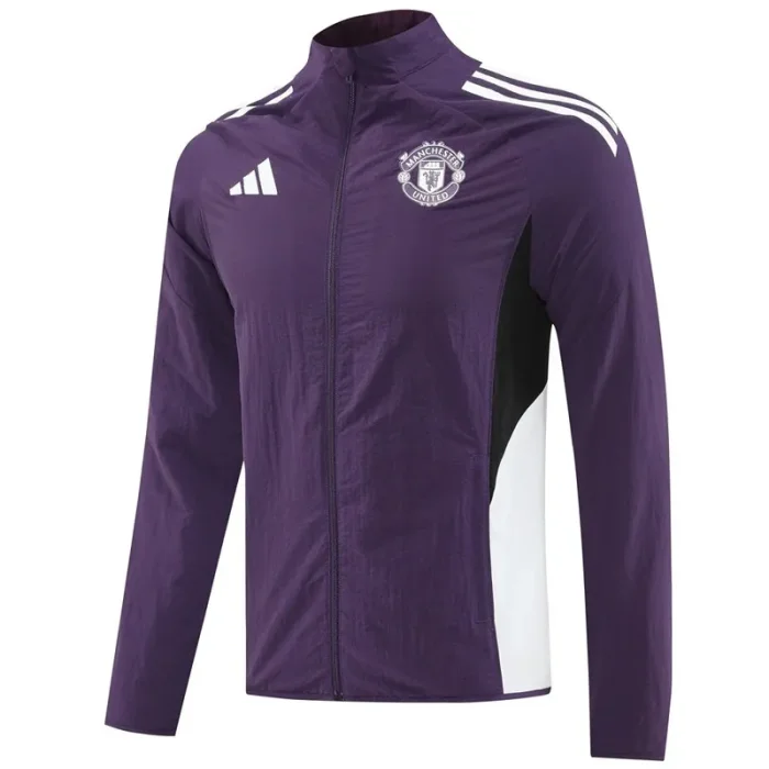 25-26 Man Utd Purple Windbreaker