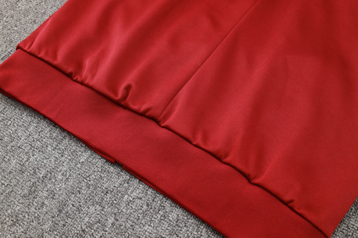 24-25 BAR Jujube red Hoodie Jacket Tracksuit #F601