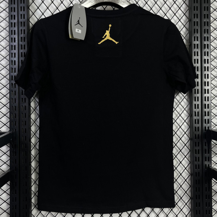 T129 Jordan Black High Quality Casual T-Shirt