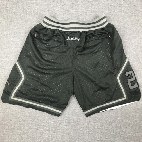 Jordan Black City Edition Top Quality NBA Pocket Pants * 乔丹