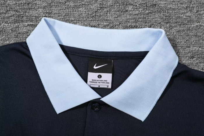 25-26 France Royal blue Polo Tracksuit