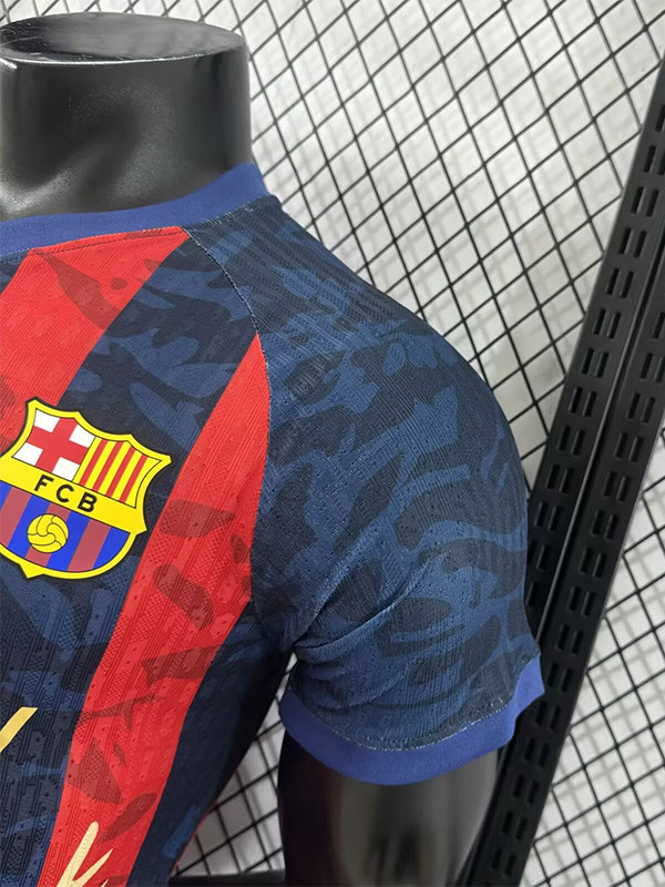 25-26 BAR Red Blue Special Edition Player Version Training Shirts