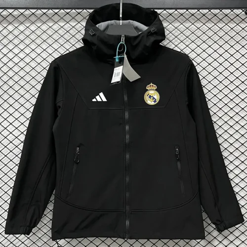 25-26 RMA Black Outdoor Jackets #L6606软料