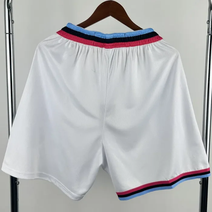 2023-24 HEAT White South Coast Top Quality NBA Pants