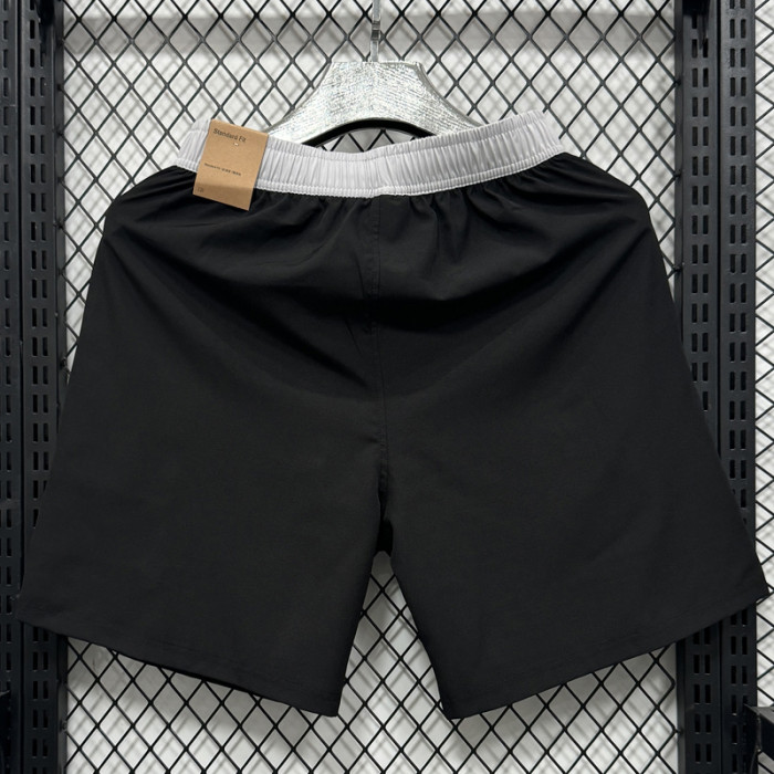 D706 NK Black Casual Short Pants