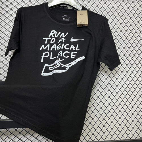 T211 NK Black High Quality Casual T-Shirt #独角兽