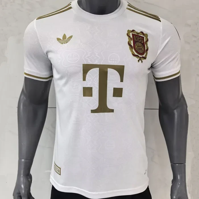 24-25 Bayern White 125th Anniversary Fans Soccer Jersey