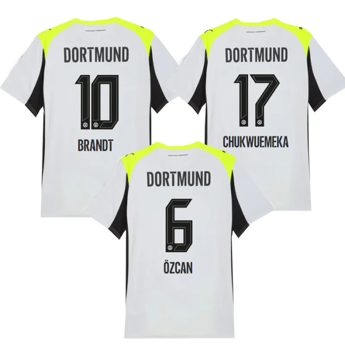 2025-26 Dortmund Away Fans Soccer Jersey