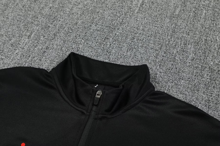 25-26 PSG Jordan Black Jacket Tracksuit