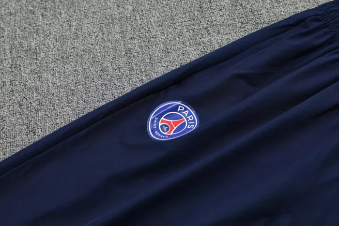 2025-26 PSG White Hoodie Jacket Tracksuit