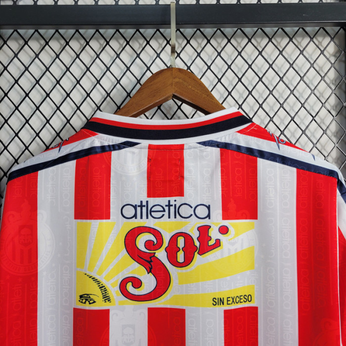 2006-2007 Chivas Home Retro Soccer Jersey