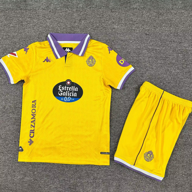 2025-26 Valladolid Third Kids Soccer Jersey