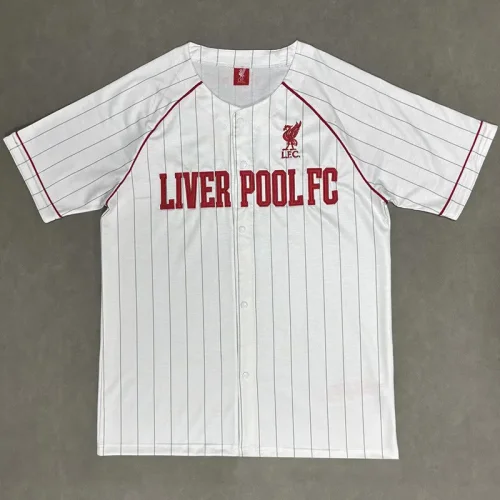 25-26 LIV White Casual Edition Baseball Jersey