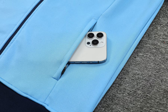 24-25 Argentina Lake blue Jacket Tracksuit