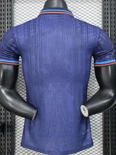 25-26 BAR Royal Blue Special Edition Player Version Training Shirts *翻领