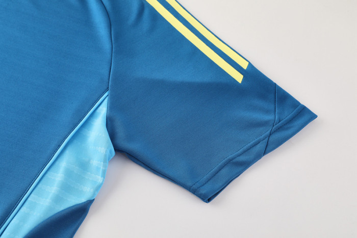 2025 AD09 Dark blue Training Short Suit