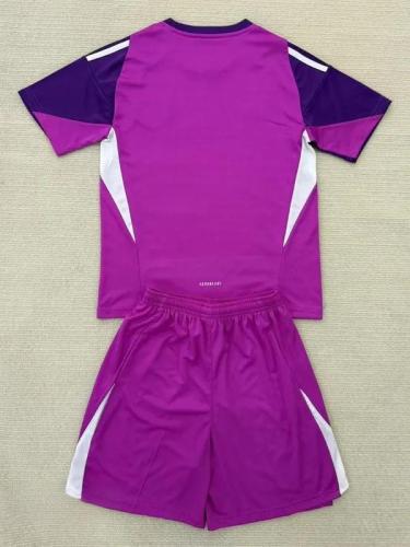 25-26 New York Red Bulls Purple GoalKeeper Kids Soccer Jersey