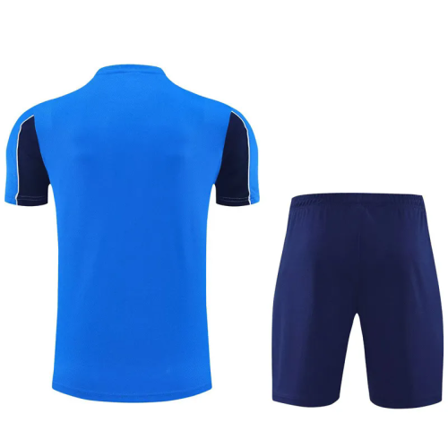 25-26 Marseille Lake blue Training Short Suit
