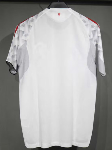 2025-26 Man Utd Grey White Special Edition Player Version Training shirts