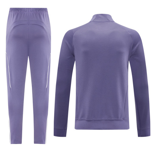 2025-26 Man Utd Purple Jacket Tracksuit #07