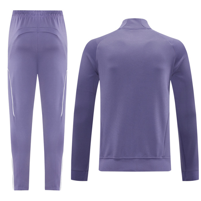 2025-26 Man Utd Purple Jacket Tracksuit #07