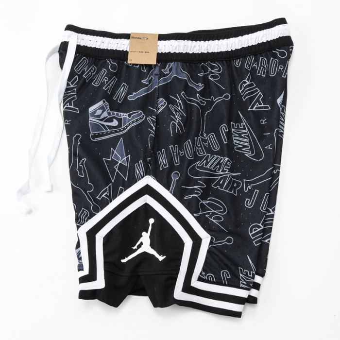 C2441 Jordan Black Casual Short Pants