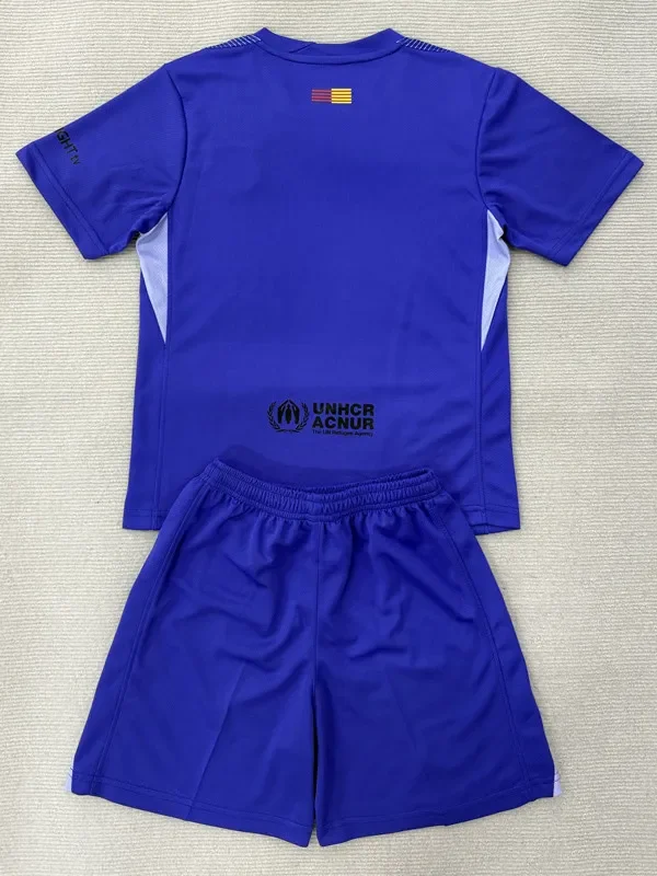 25-26 BAR Purple Goalkeeper Kids Soccer Jersey