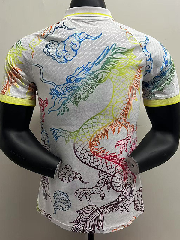 25-26 RMA White Special Edition Player Version Training Shirts(翻领龙)