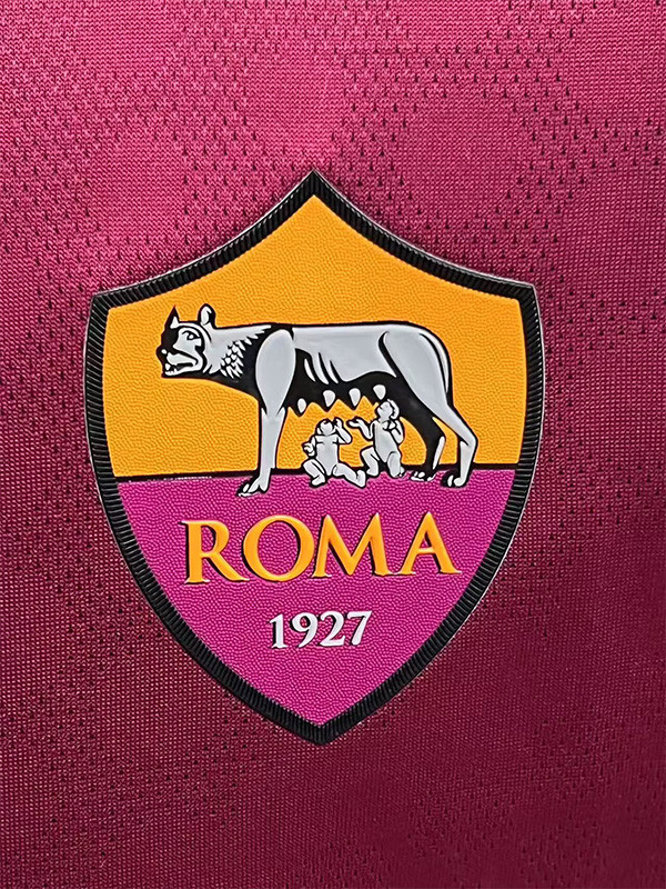 25-26 Roma Home Player Version Soccer Jersey