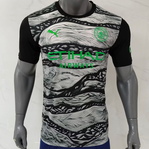 25-26 Man City Grey Black Concept Edition Training shirts