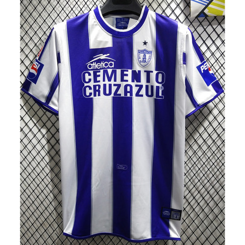 2001-2002 Pachuca Home Retro Soccer Jersey