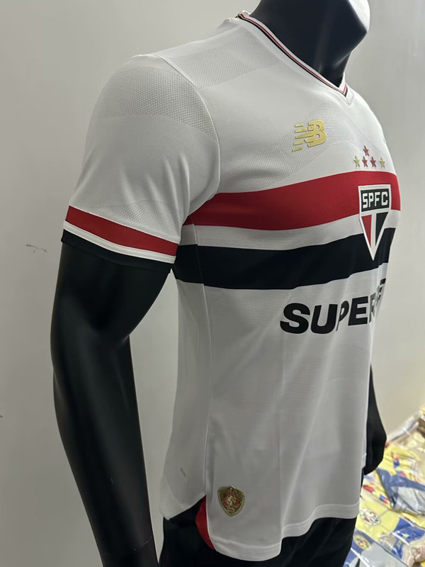 25-26 Sao Paulo Home Player Version Soccer Jersey