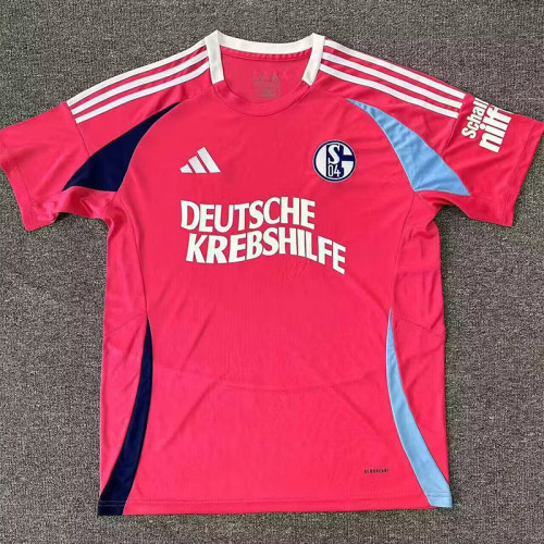 24-25 Schalke 04 Pink Special Edition Fans Soccer Jersey