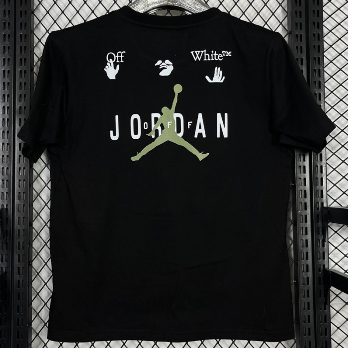 T244 Jordan Black High Quality Casual T-Shirt