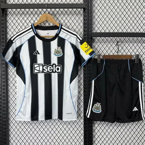 25-26 Newcastle Home Kids Soccer Jersey