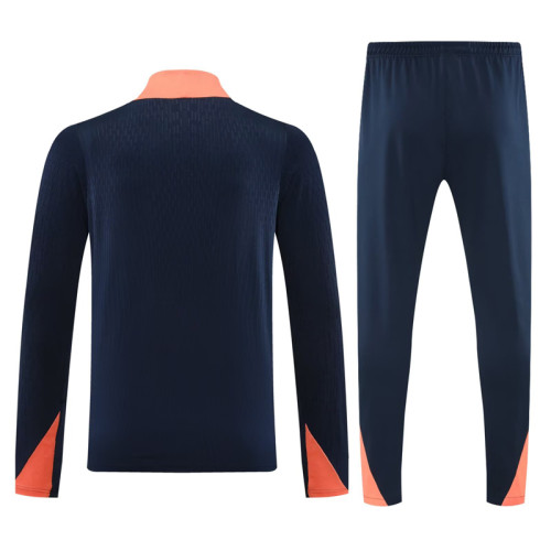 25-26 BAR Royal blue Half Pull Tracksuit (半拉链)