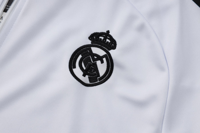 2025-26 RMA White Kids Jacket Tracksuit #E2503(童装）