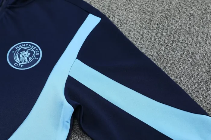 25-26 Man City Royal blue Jacket Tracksuit