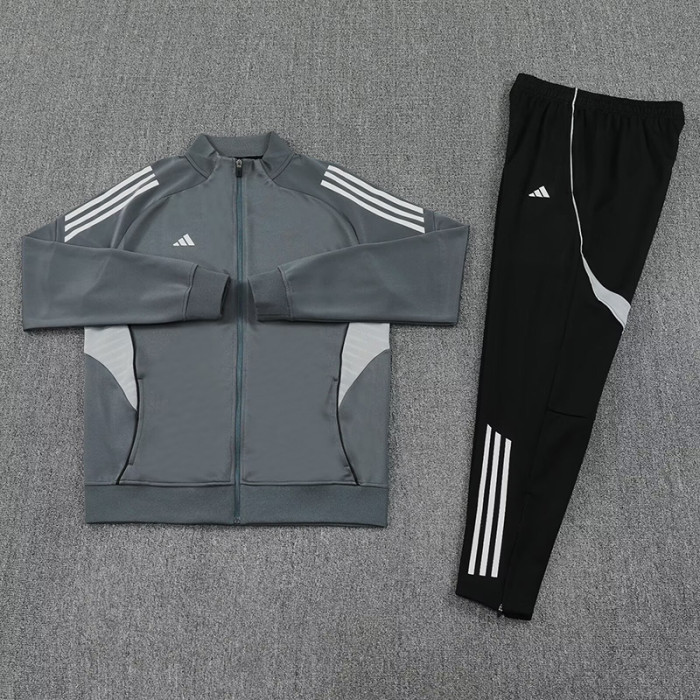 2025 AD Grey Jacket Tracksuit #2319