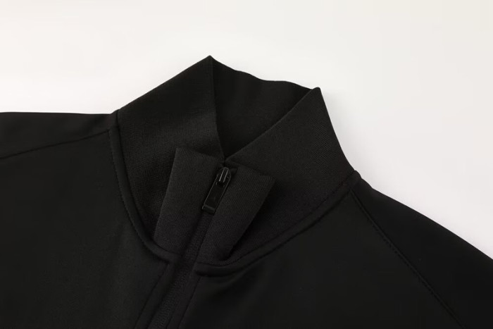 24-25 PSG Jordan Black Jacket Tracksuit #03