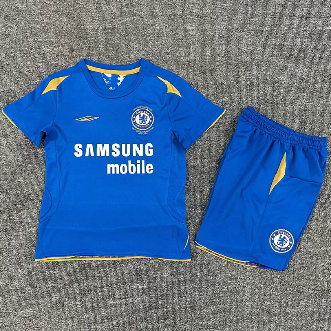 2005-2006 CHE Home Kids Retro Soccer Jersey
