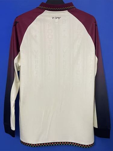 25-26 Venezia FC Away Long Sleeve Soccer Jersey (长袖)