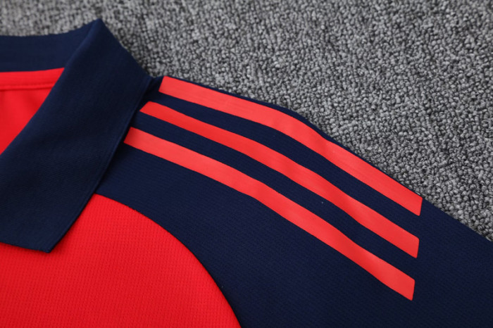 25-26  Man Utd Red Polo Tracksuit