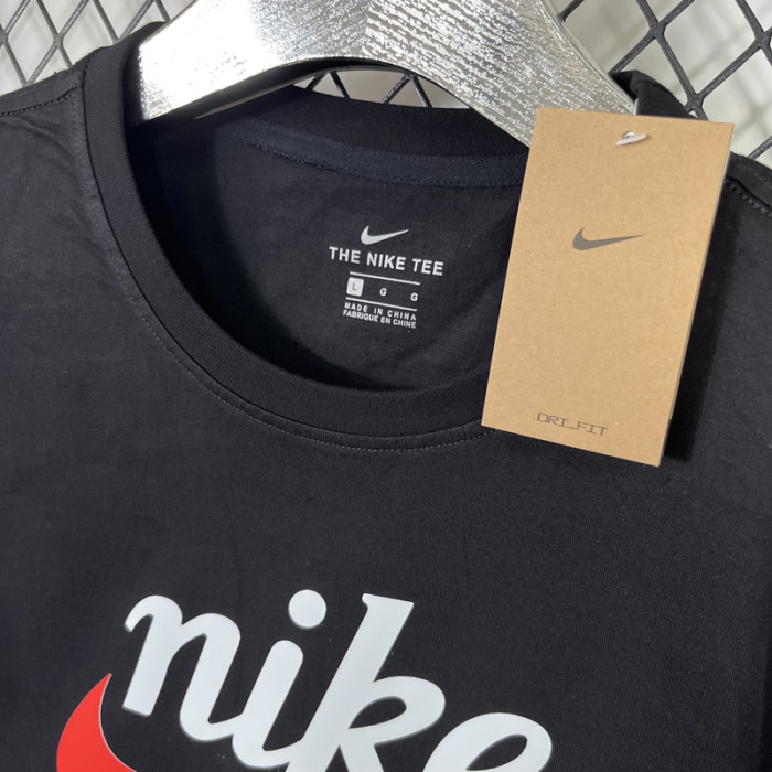 T230 NK Black High Quality Casual T-Shirt
