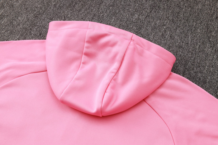 24-25 Inter Miami Pink Hoodie Jacket Tracksuit #F570