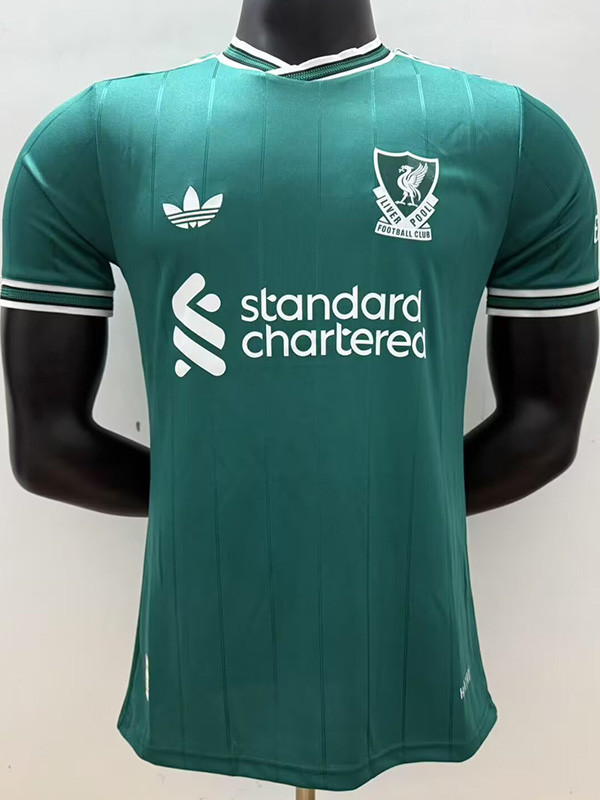 2025-26 LIV Green Player Version Soccer Jersey