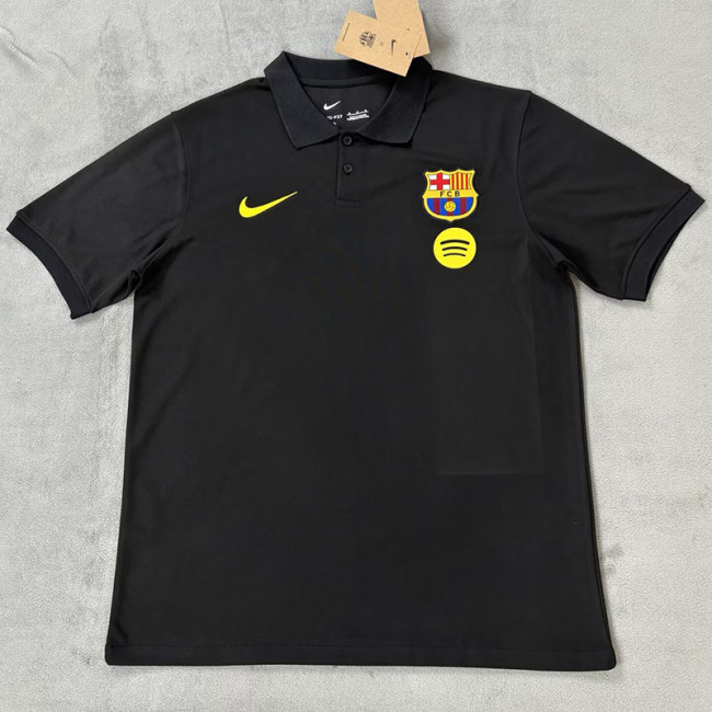 2025-26 BAR Black Polo Short Sleeve